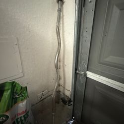 Pair Of 45 Dumbells And Curl Up Bar 