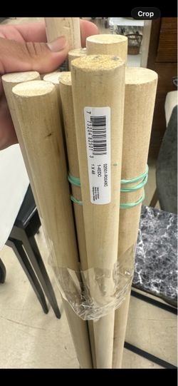Wood Dowel Rods 1x48 Bundle
