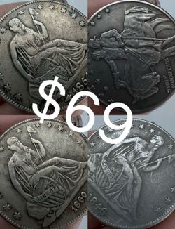 Vintage Morgan Dollar Lighter Morgan Coins, foreign coins Rare