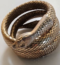 Whiting and Davis snake bracelet