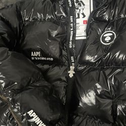 Bape Puffer Jacket Size Large 