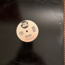 Record vinyl, SOS band weekend, girl
