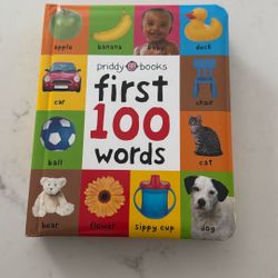 First 100 Words Book 