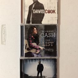 CD - David Cook or Rosanne Cash or Tyler Farr