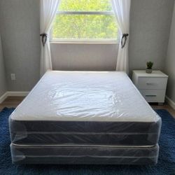 New Full Size Mattress Free Box Springs Set New Mattress Bed Full Size - COLCHONES NUEVOS 