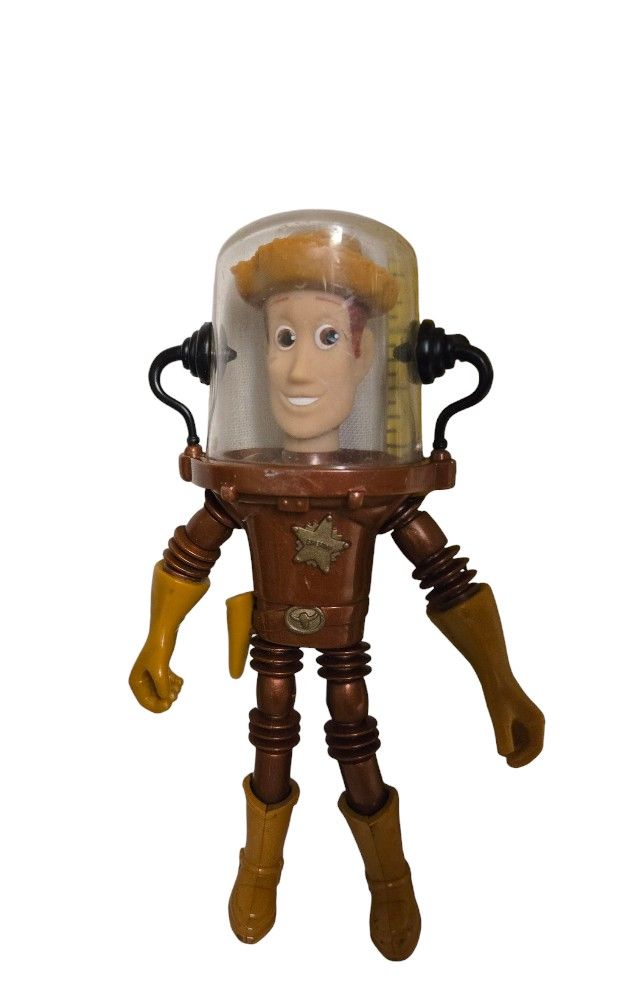 Toy Story Water Patrol Woody vintage 6" PVC figure 2000