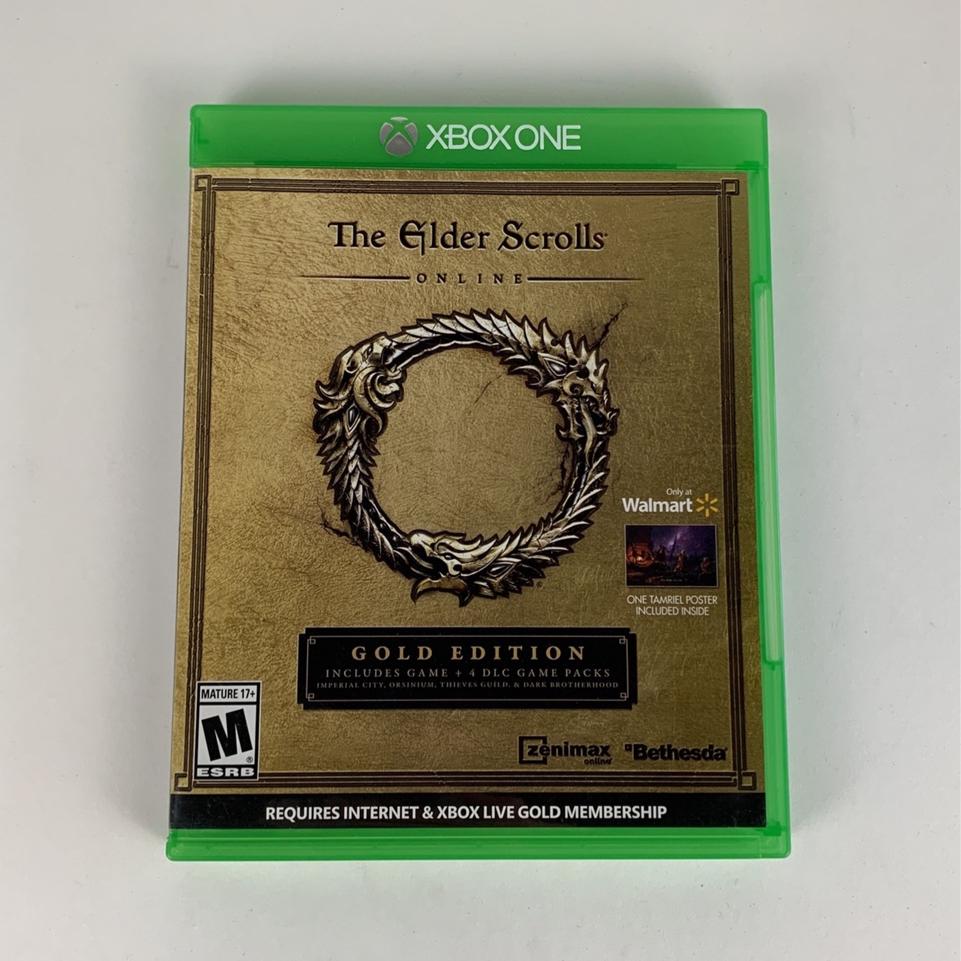 The Elder Scrolls Online Gold Edition Walmart Exclusive Xbox One Game Tested