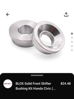 Blox Honda, Integra B Series Solid Shifter Bushings Front And Rear Billet Torque Mounts And Hardware