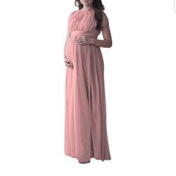 Sleeveless High Waist Long Maxi Dress
