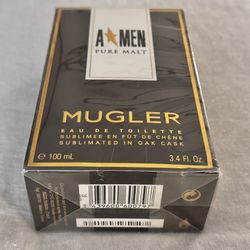 A MEN Pure Malt Thierry Mugler 3.4 oz Eau de Toilette spray Cologne 100ml NIB