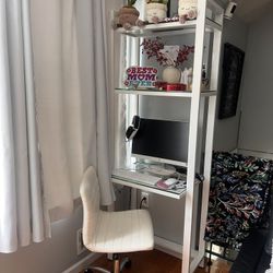 Crate And Barrel Pilser Salt Modular Desk And Chair 