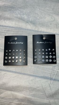 48 pc CZ Earring Set