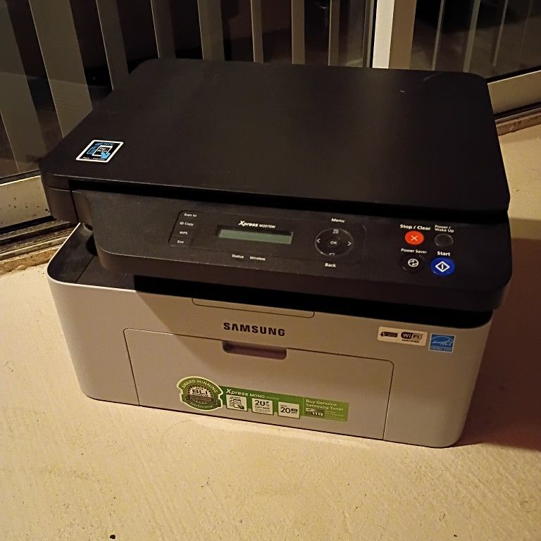 Samsung Xpress M2070W Printer Monochrome Laser Copier Wireless Tested Works
