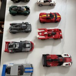 LEGO Speed Champions Race Cars Completed