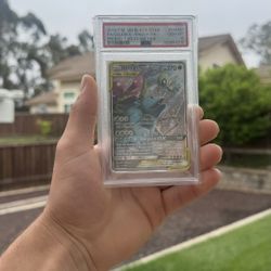 CELEBI and VENESAUR TAG TEAM GX PSA 10