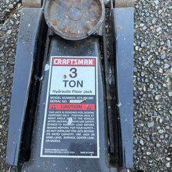3-Ton Hydraulic Floor Jack