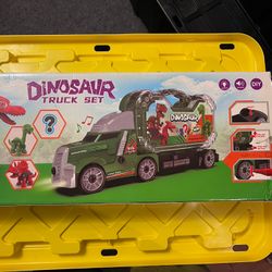 Dinosaur Truck Set