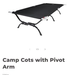 Teton Camp Cots with Pivot Arm