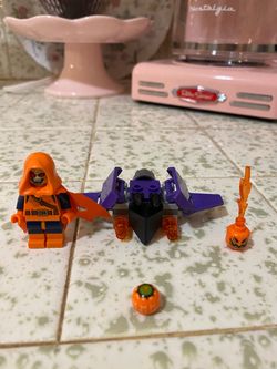 LEGO Hobgoblin Minifigure sh0268 Marvel Super Heroes Spider-Man 76058