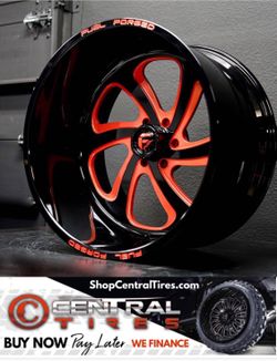 FUEL FOEGED OFFROAD WHEELS CHEVY , FORD, NISSAN, TOYOTA 5 & 6 LUG. PAYMENT OPTIONS AVAILABLE!!!