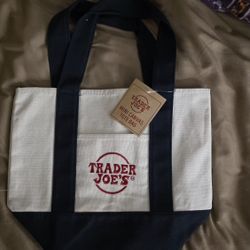 Trader Joe's Mini Canvas Tote Bag