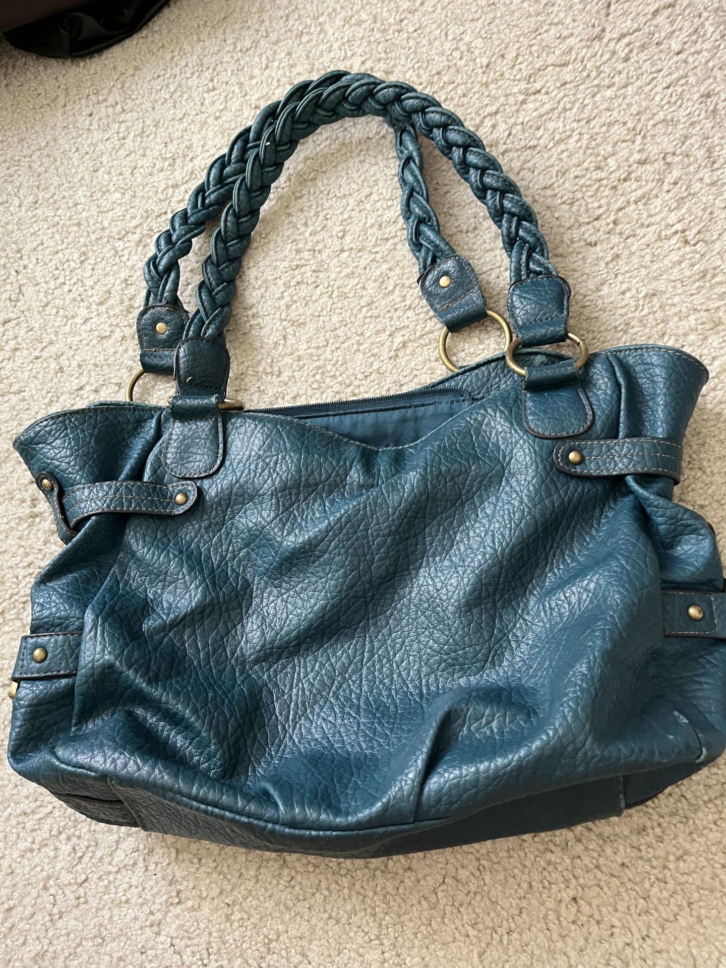Handbag Purse Turquoise 