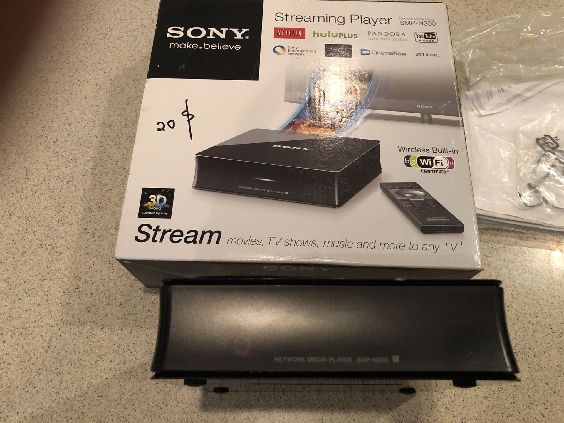 Sony streaming player