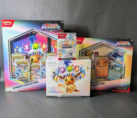 [SEALED] Pokemon Prismatic Evolution Lot
