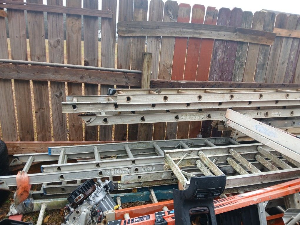 Ladders, Ladders, Ladders Every Size Prices Vary