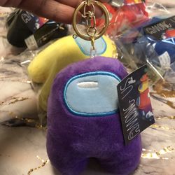 AMONG US Keychains Plushies