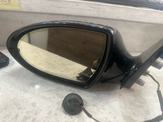 DAMAGE see Desc BMW E60 5-Series M5 Exterior Mirror Left Drivers Black Metallic