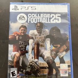 College Football 25 EA Sports PS5 New