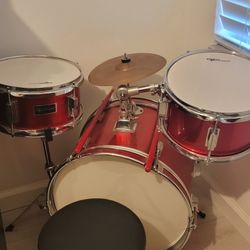 Drum set Groove Percussion Red