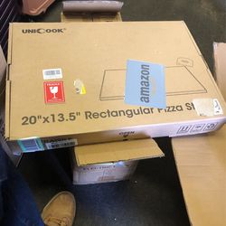 Unicook 20 By 13.5 Rectangular Pizza Stone 