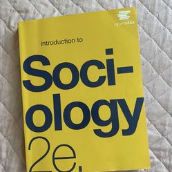 Sociology 2e Book