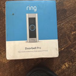RING DOORBELL PRO NEW