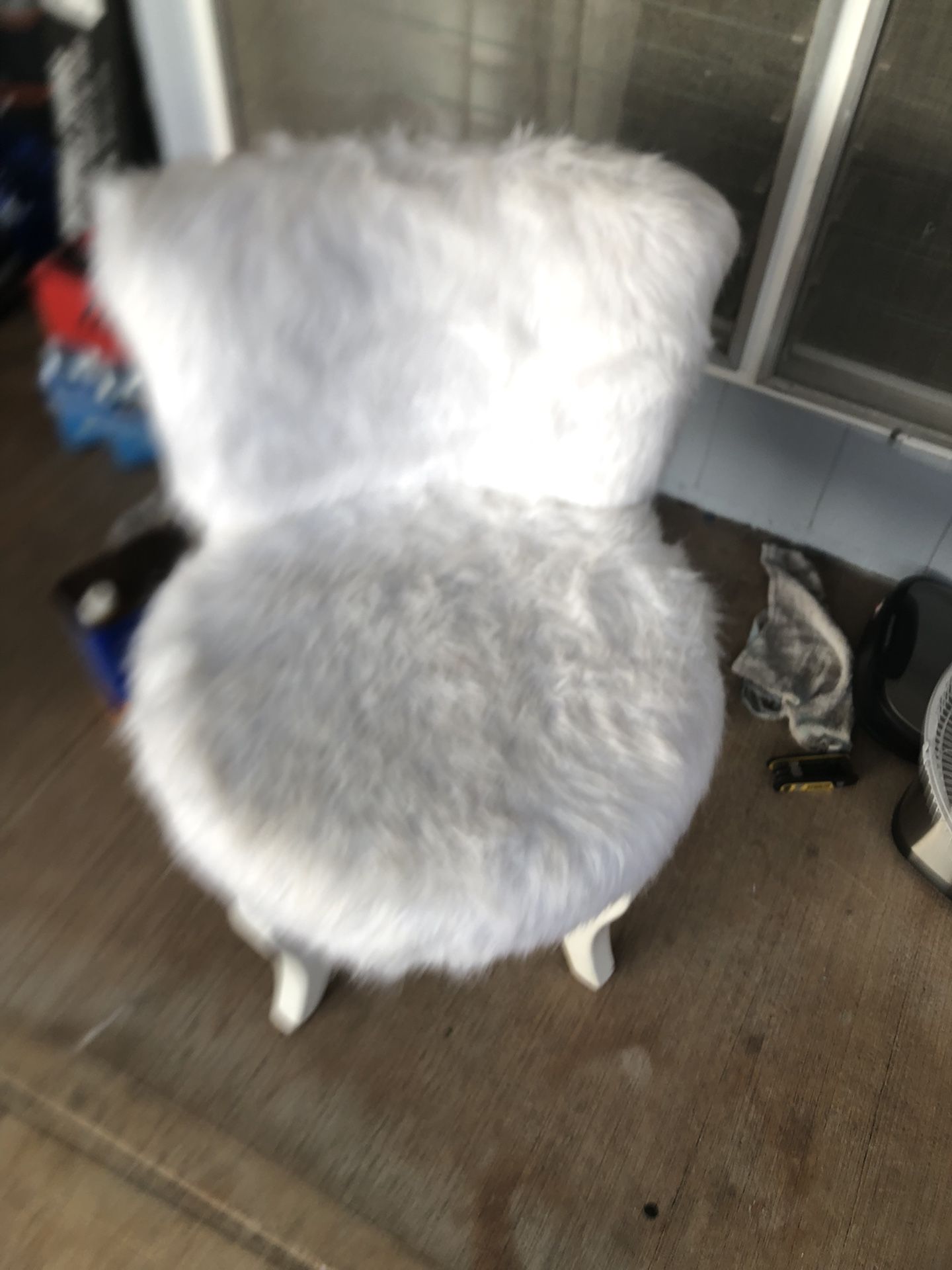 Adorable White Bunny Chair (2 Available)