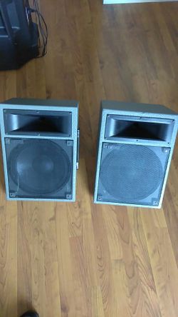 TOA SL 12M Floor Monitor Two 12 inch Speakers for Sale in Port