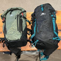 High Sierra Backpack Pathway 45L, Black or Green,