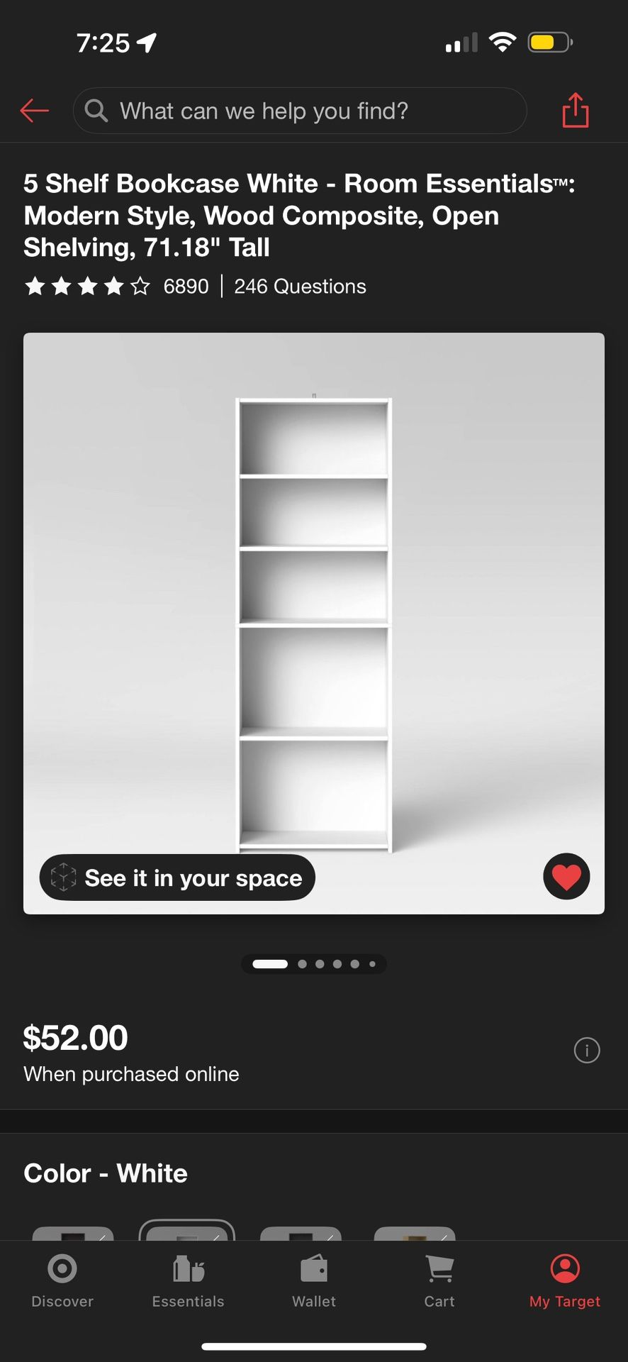 White Shelf