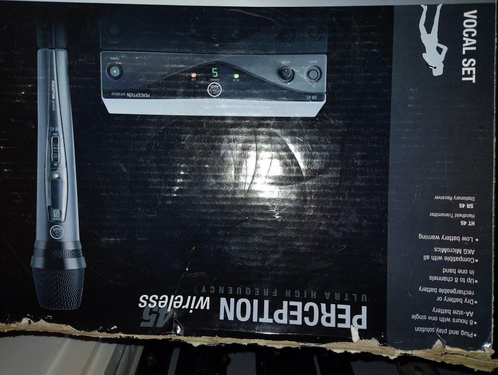 Wireless Mic And Receiver..