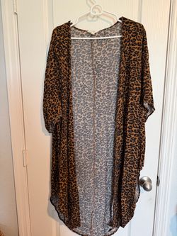 Leopard kimono