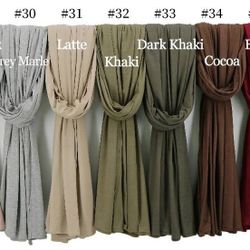 Premium Jersey Hijabs