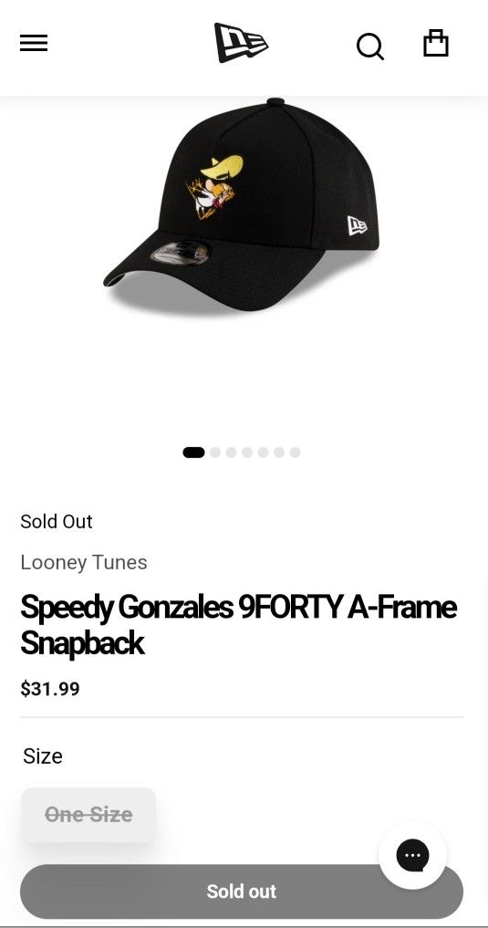 'Speedy Gonzales' New Era 9Forty A-frame snapback