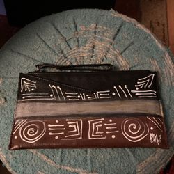 Handpainted Clutch