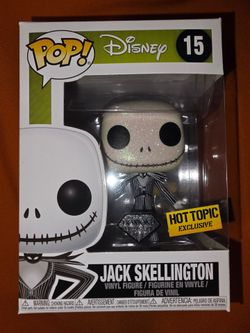 Funko Pop Jack Skellington Diamond Hot Topic Exclusive #15