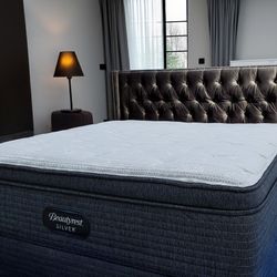 Full Size Beautyrest Silver Mattress 