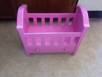 Handcrafted American Girl Doll Bed