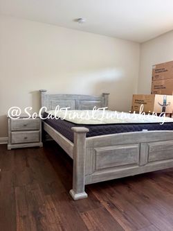 New Queen Bed And Mattress