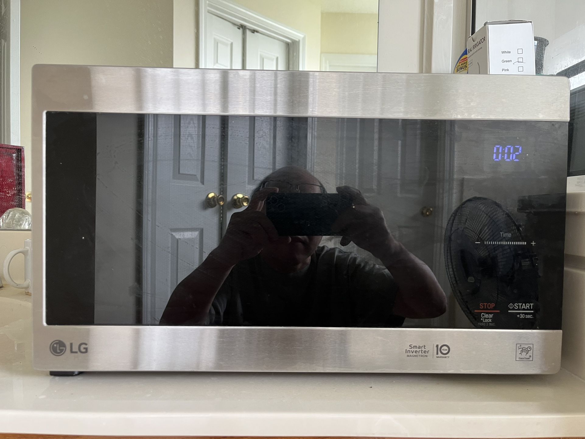 Nice LG LMC0975ST Countertop Microwave Oven Smart Inverter Magnetron